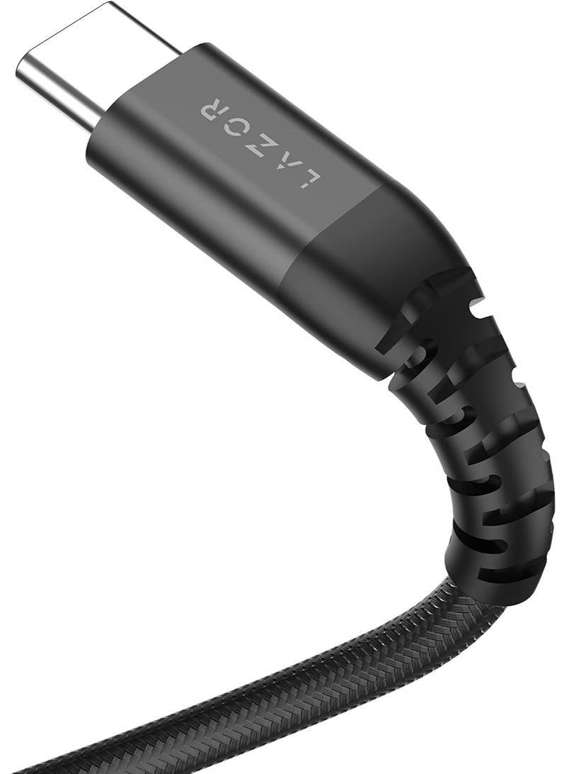 LAZOR Flow L CL90 Type-C to Lightning 20W PD Fast Charging Cable PD20W Type-C to Lightning Cable, 3M - Image 3